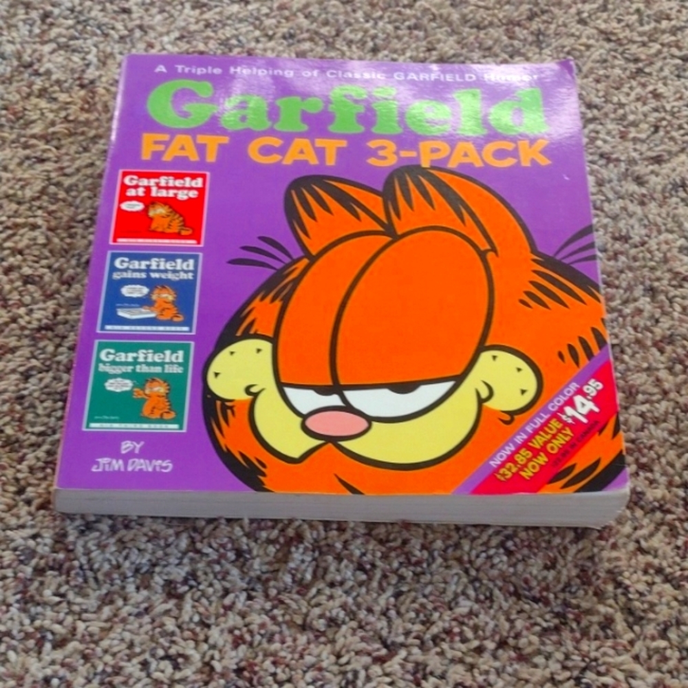 Garfield, all 3 books in 1